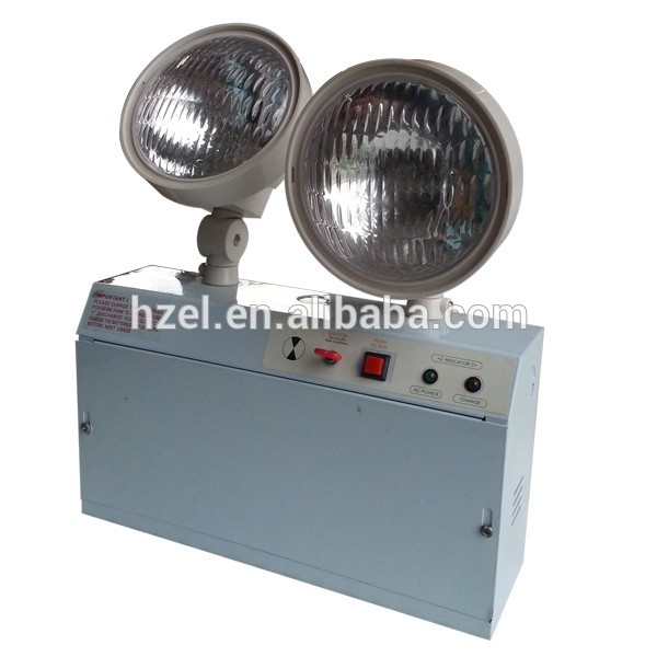 Two Head Industrial Emergency Charging LED Lamp