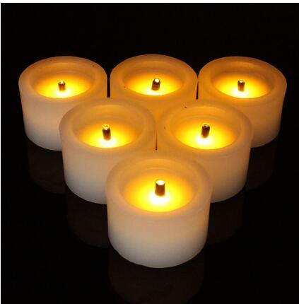 LED Candle Remote Control Flameless Candles lights Colorama Romantic Remote Controlled Light Paraffinic