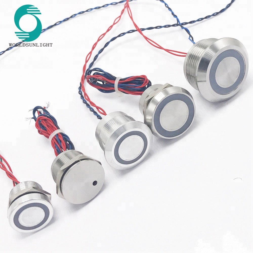 High Quality waterproof Piezo Micro Switch Led, Illuminated Momentary Piezo Switches