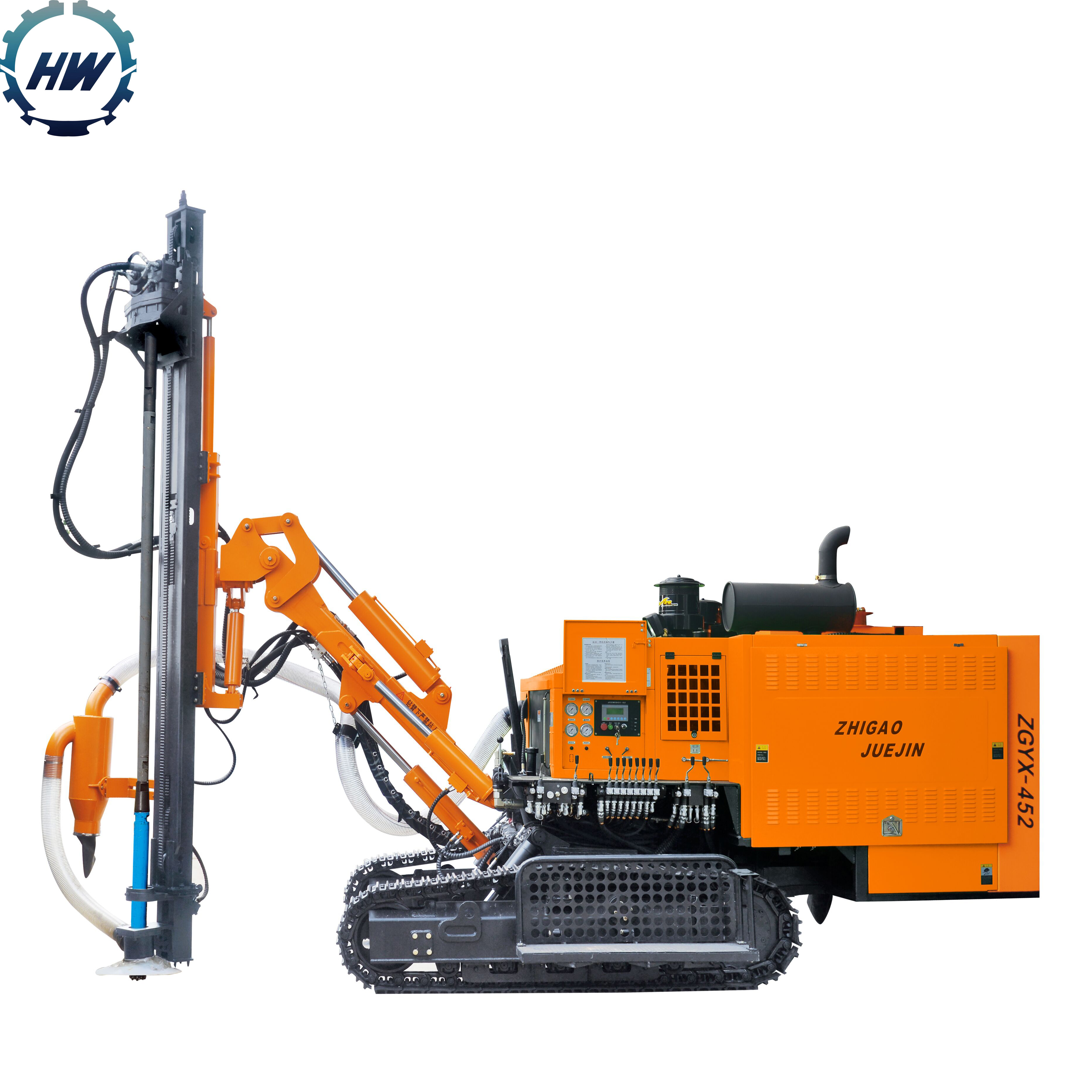 Factor borewell drilling machine 200m dth water well drilling rig for sale philippines