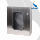 SAIPWELL IP68 IK08 factory made OEM/ODM electric waterproof enclosure cabinet stainless steel box with proof window