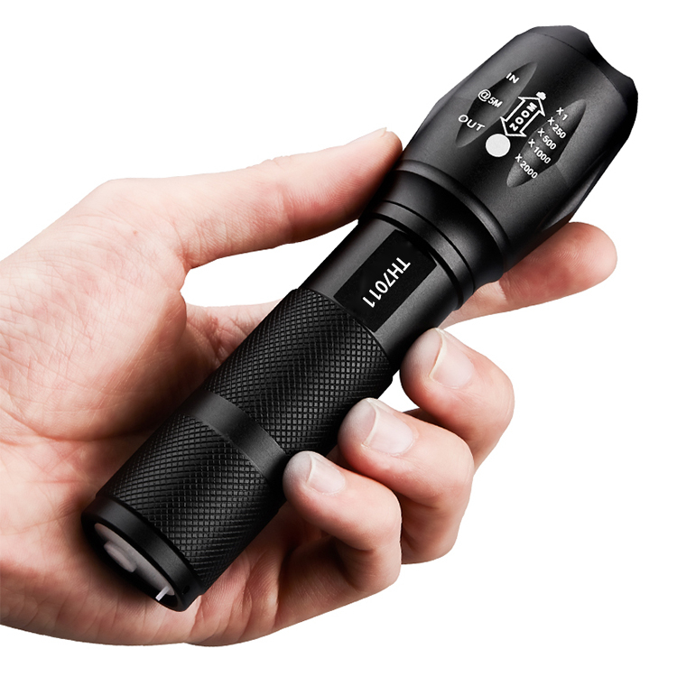 Military Pocket Flash Light Torch 5W T6 Mini LED Tactical Flashlight