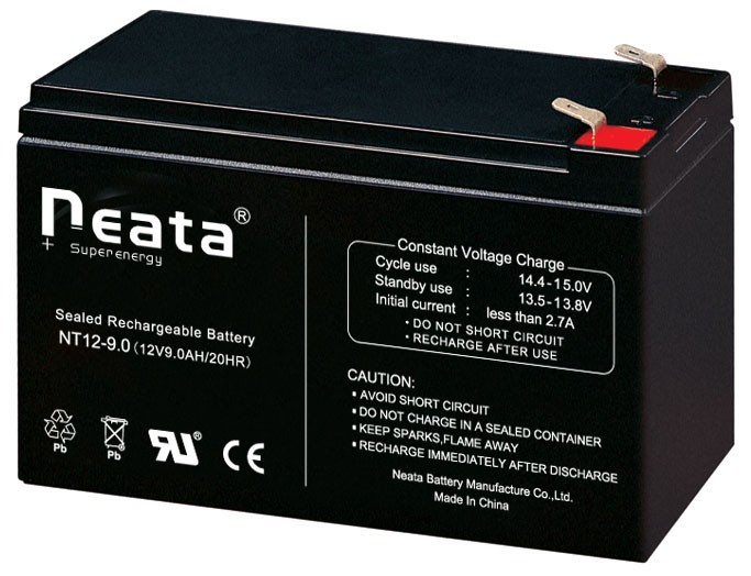 High quality solar agm rechargeable 12v 9.0ah lead acid battery