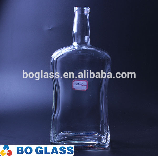 wholesale price rum glass bottle 750ml