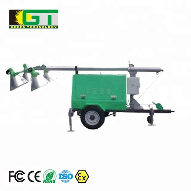 TMN8310 Omnibearing Diesel Engine Mobile Portable Light Tower