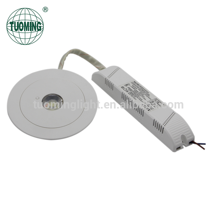 Self-Contained UFO spot Lamp 3W plastic housing recessed downlight with battery