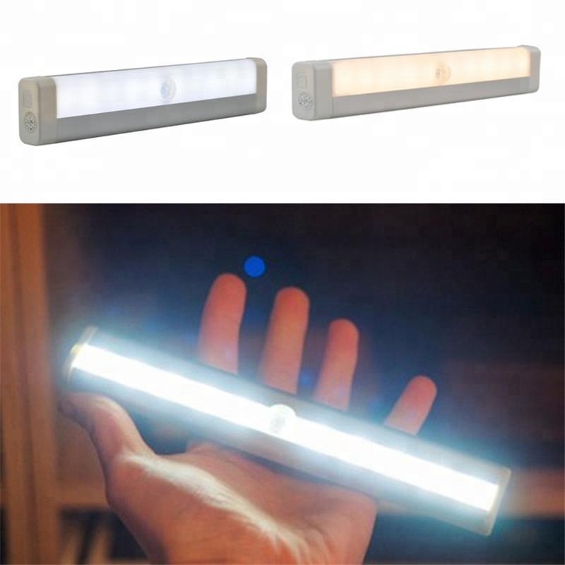 2018 New 10 20 30 LED Mini LED Drawer Cabinet Light PIR Body Motion Sensor Activate Wall Light Night Light Induction Closet Lamp