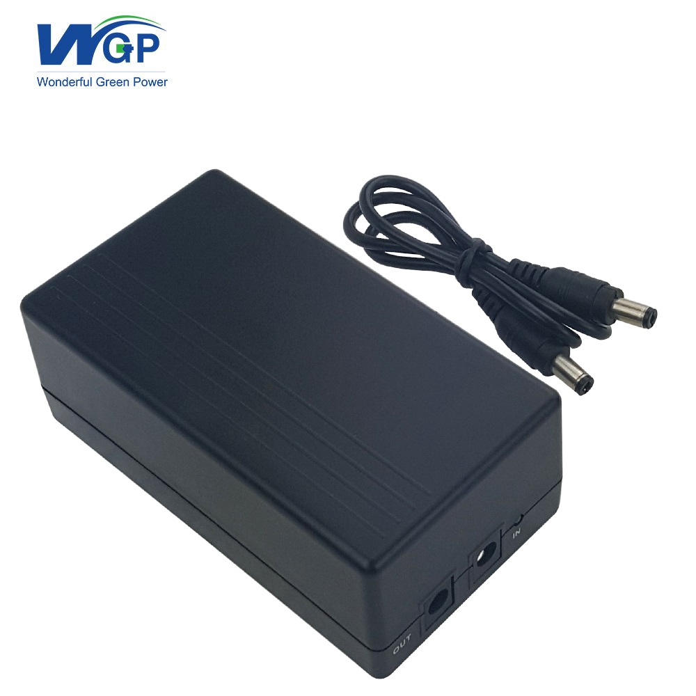 9V 1A rechargeable 18650 lithium battery ups big capacity mini uninterrupted power supply 9V router ups