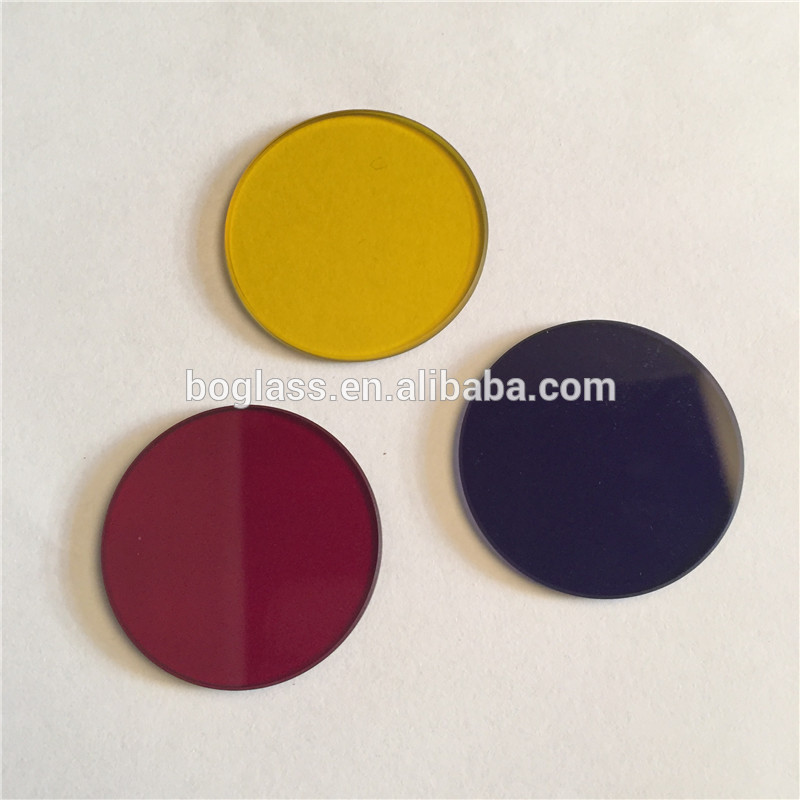 High precision dichroic glass color filter