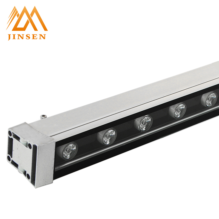 Get free sample high lumen linear lighting fixture 9W RGB led wall washer light