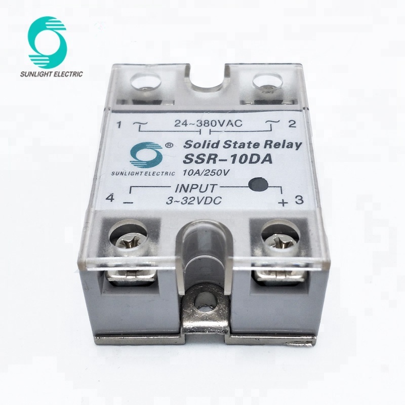 SSR-16DA-H high power 16A 3-32VDC input 90-480VAC output dc-ac dc to ac single phase ssr solid state relay