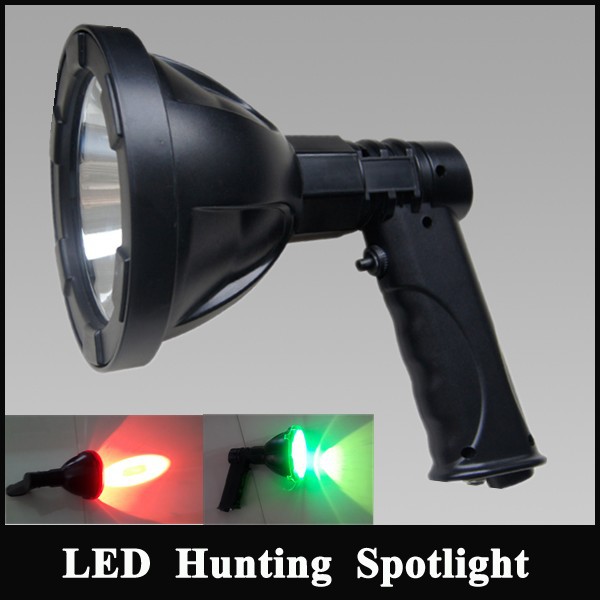 JG-T61LED cree led car rechargeable sport light pistol grip flashlight hunting spot light