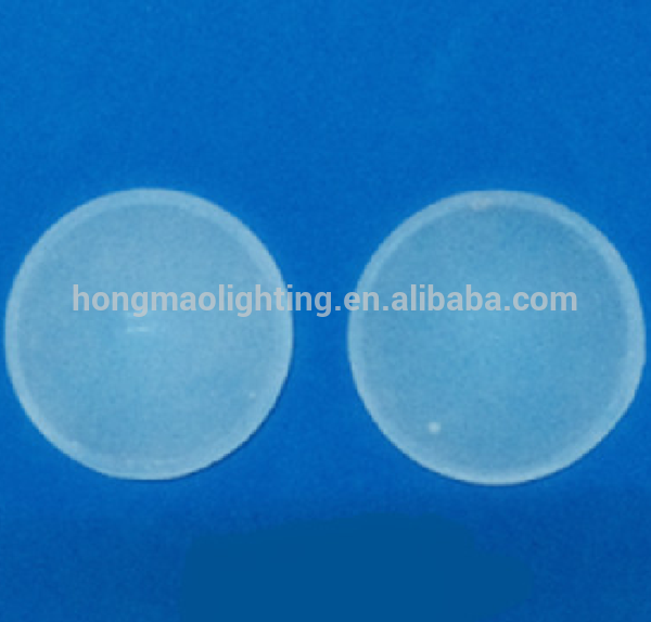 high bay light 3mm edge thickness 15mm height 59mm emitting dia. convex glass lens 63mm