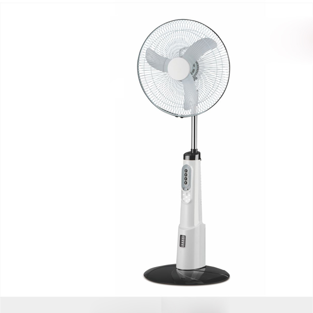 Battery backup 16inch  stand light fan recharge stand fan