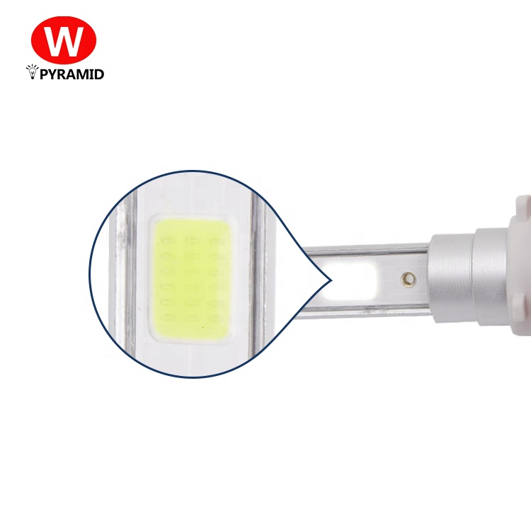 High quality silver 12-24V 18W led h4 headlight car