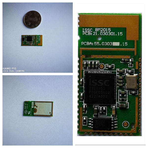 issc bluetooth chip module for voice applications