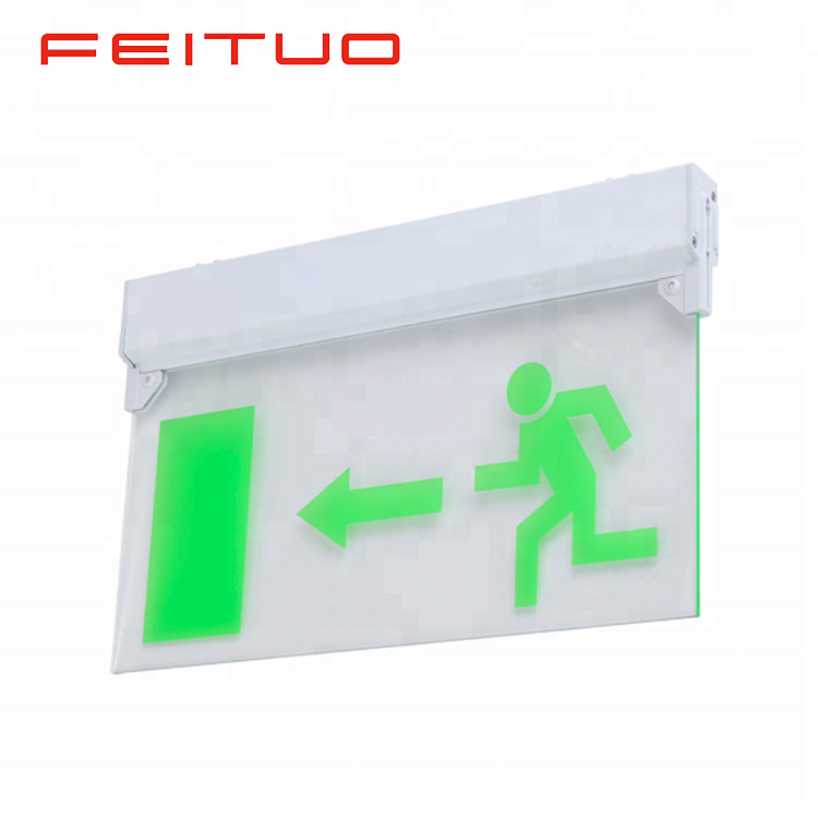 Dual voltage operation high quality emergency exit battery