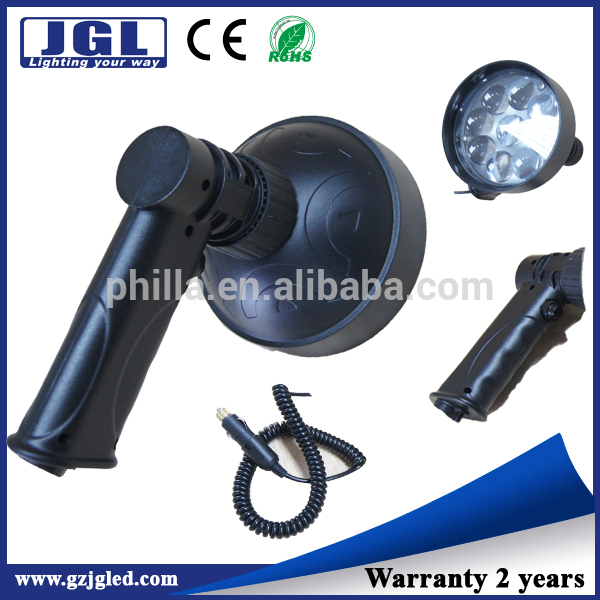 police hand lights 5JG-NFC120-27W waterproof rechargeable portable spotlight led security lighting equipment