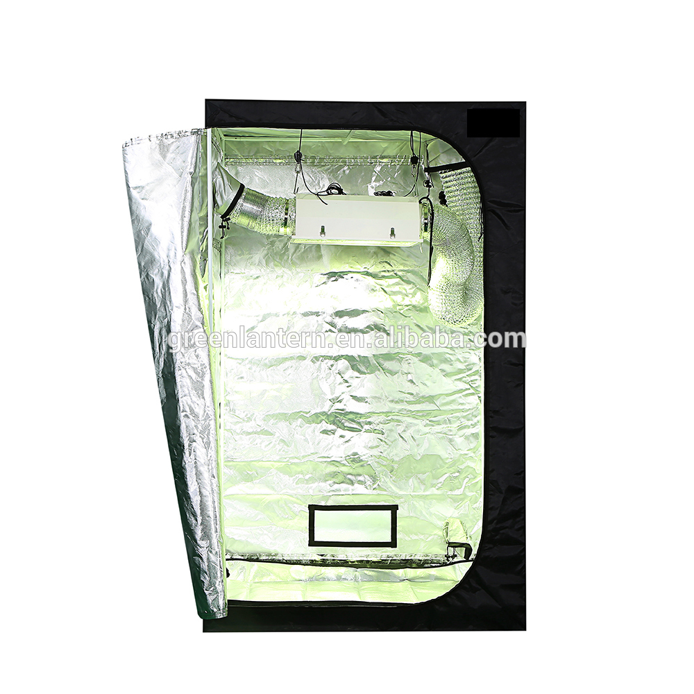 48x48x78 120x120x200cm wholesales grow tent 600D Fabric Silver Mylar Green room plant grow tents