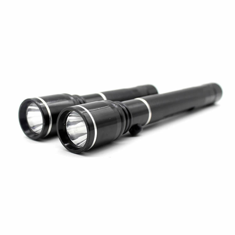 Customized Brand 800 Lumens Portable Waterproof Torch Rechargeable 18650 Lithium Adjustable Focus Tactical LED Flashlight