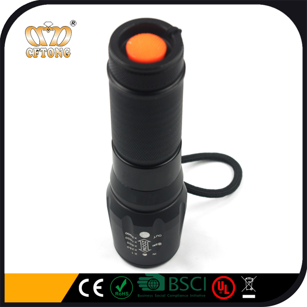 Aluminum Portable Blink 10W T6 XML LED Flash Light Torch Light Zoom SMD Police Tactical LED G700 Flashlight