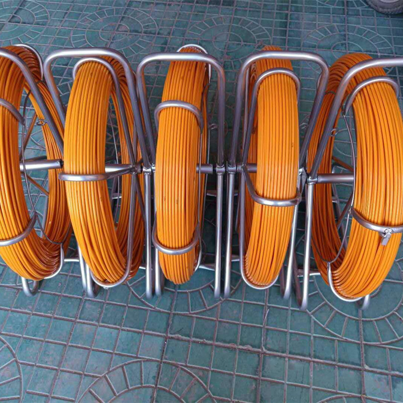 customized size Fibreglass conduit rod 200m duct rodder