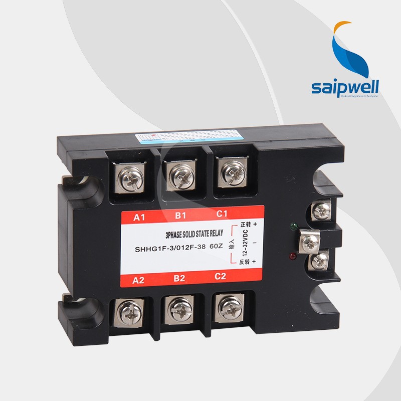 SAIPWELL/SAIP Hot Sale 10-80A 3 Phase LED Indicate Electrical Miniature Solid State Relay