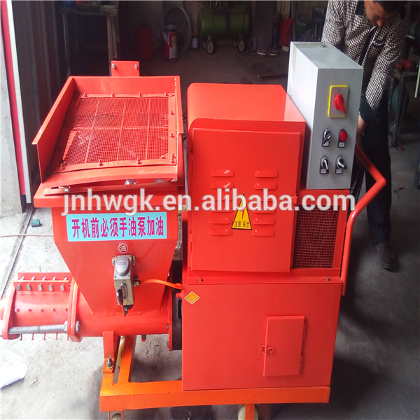 Stable Working Fast Mortar spraying machine/Automatic Wall Spray Paint Machine/Wet Ready Mix Cement Mortar Sprayer