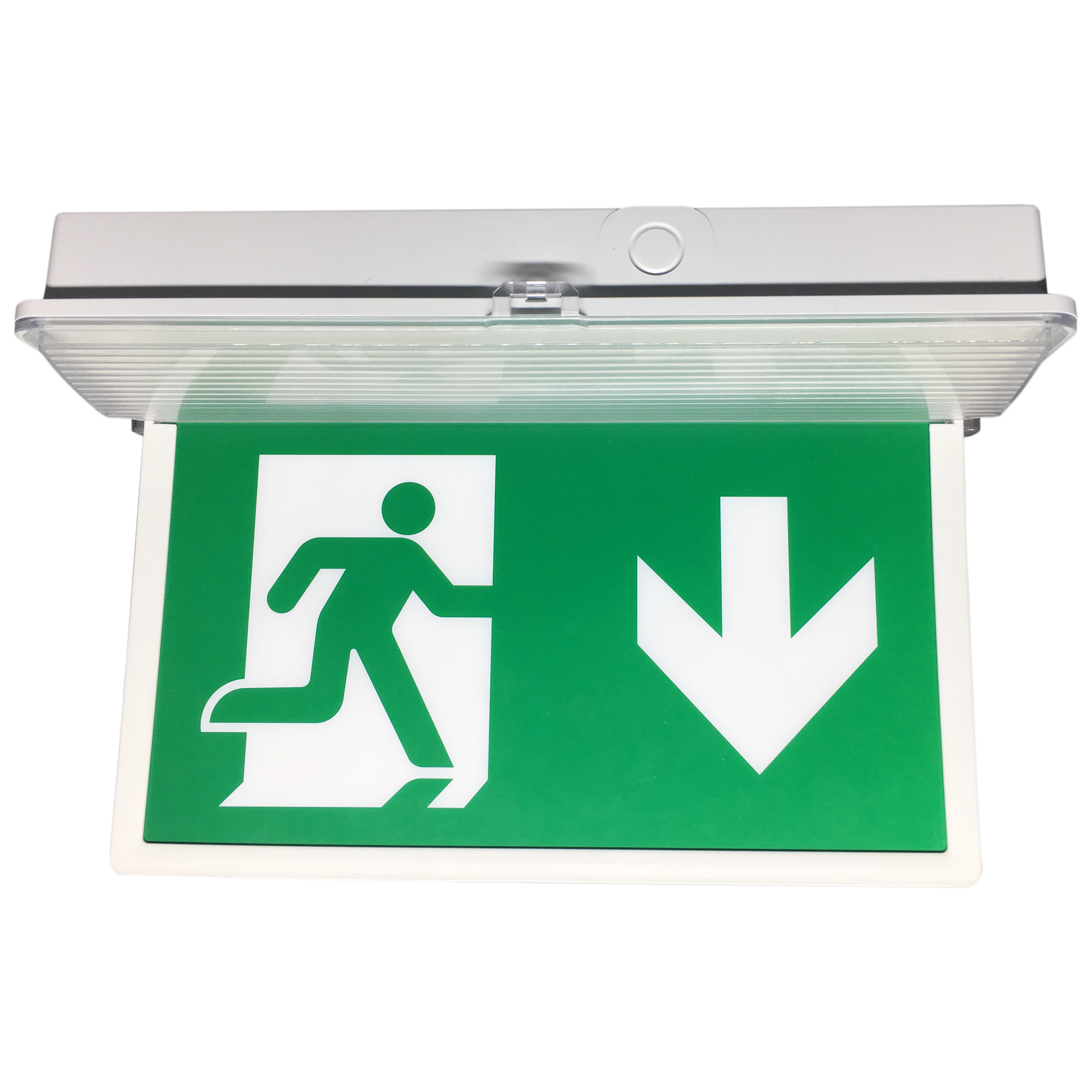 IP65 Blade LED Emergency Exit Sign,auto testing CE/ROHS LED Exit sign board,led emergency light