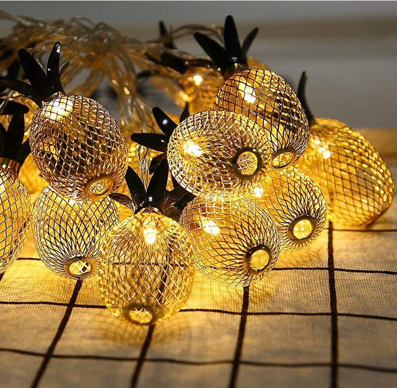 Low Price holiday pineapple led string light high quality String Lights For garden party