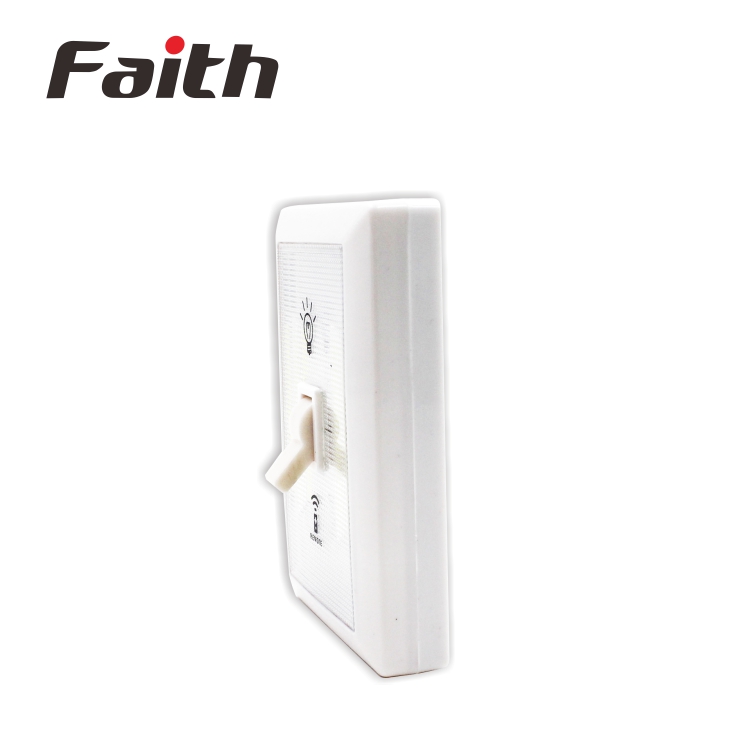 Small Plastic COB LED Cordless Night Light Switch