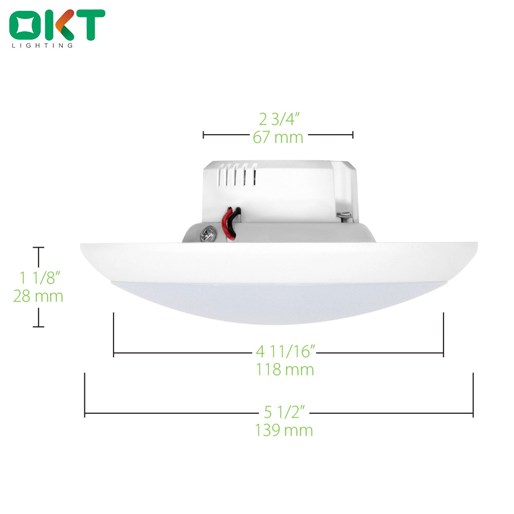 OKT ETL led downlight luminaire 4inch 10w surface mount small ceiling light