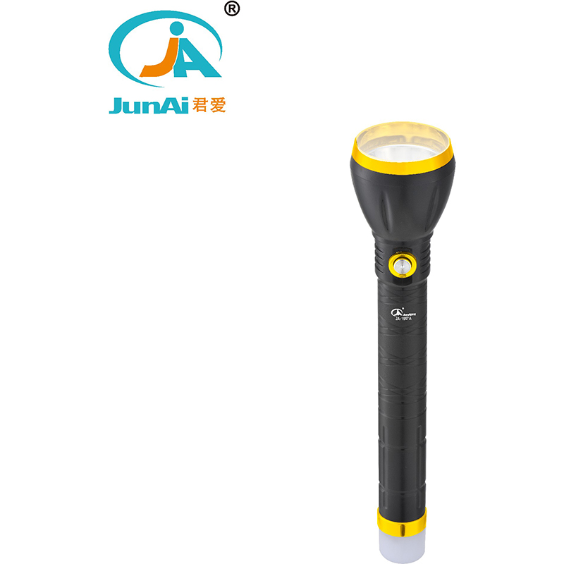 New style of led torch lights rechargeable lithium battery led flashlights JA-1967A