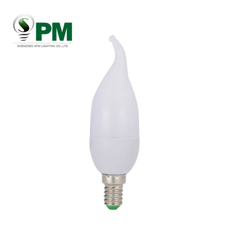 Wholesale led candle bulb e14 led candle bulb light