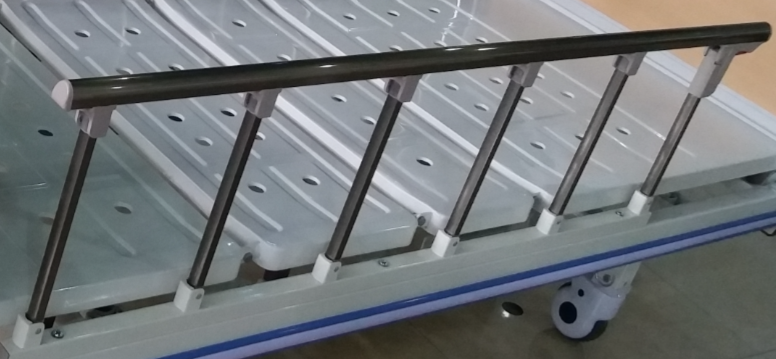 Adult mechanical patient bed cranking type  with Mattress