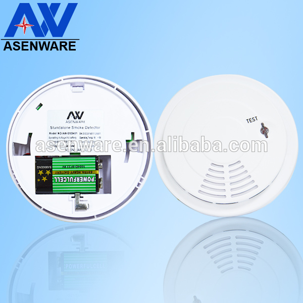 9V Back up battery powered conventional fire alarm heat detector