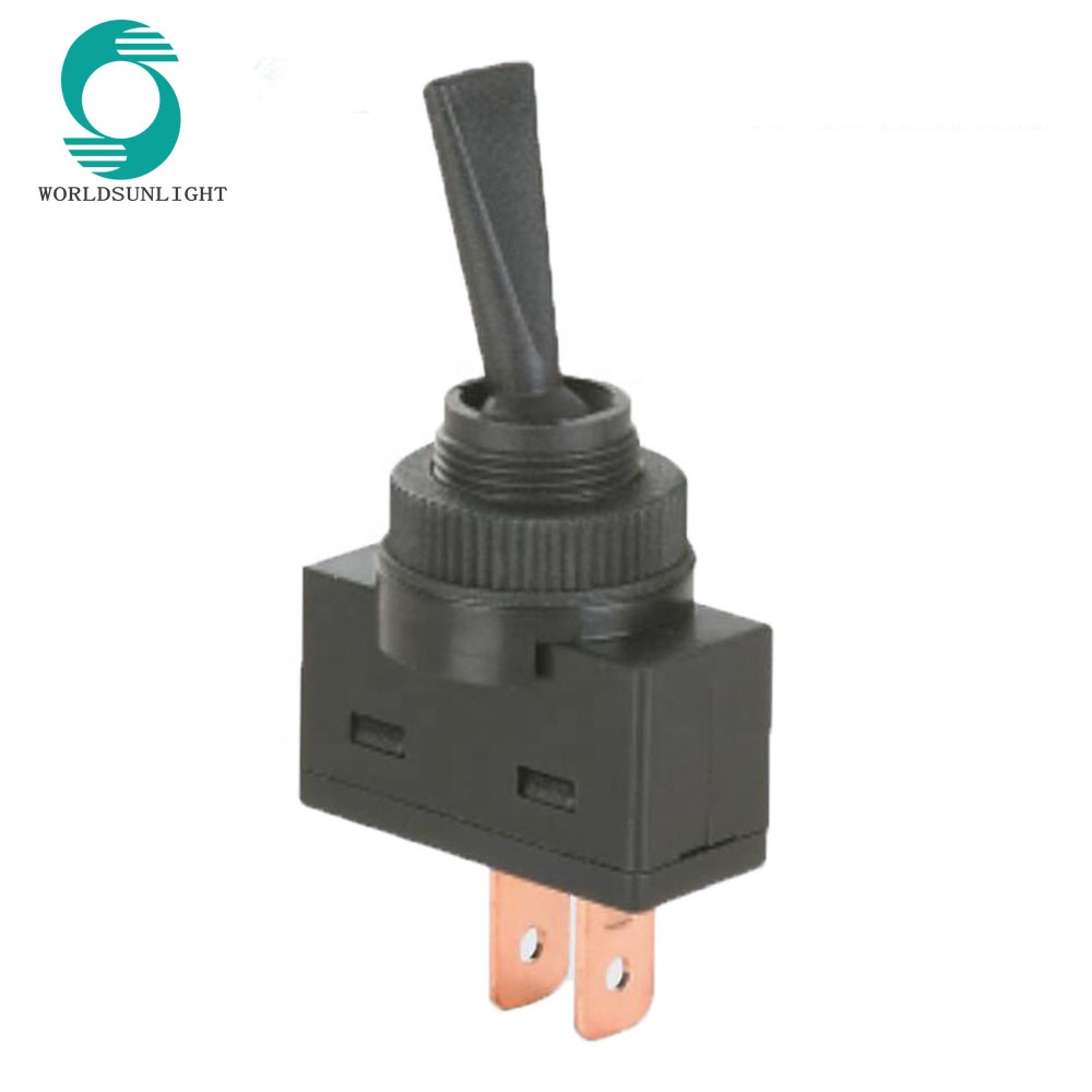 ASW-26-101/ASW-26-102 10A 125VAC Single Pole Automotive Toggle Switch