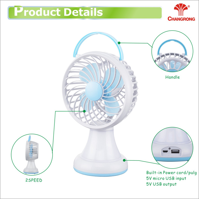 2019 rechargeable promotional  cordless mini electric hand fan