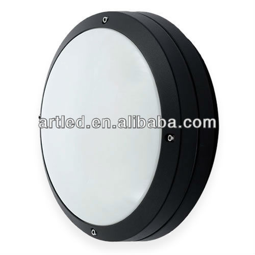 16W 1200lm IP65 Die-casting LED bulkhead PC diffuser