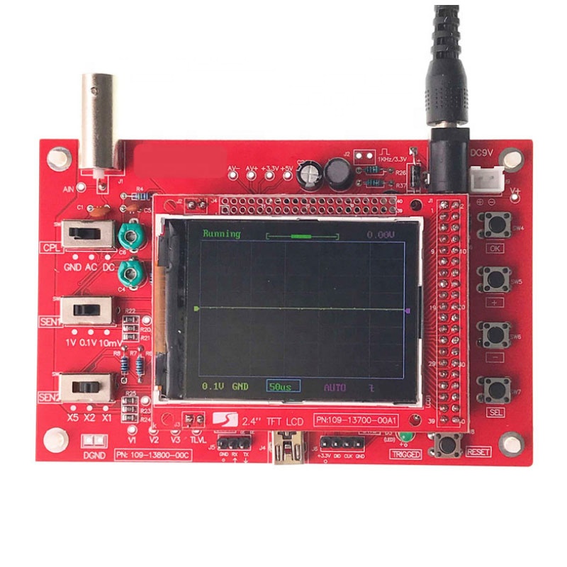 DSO138 oscilloscope kit DIY learning kit teaching competition kit dso oscilloscope