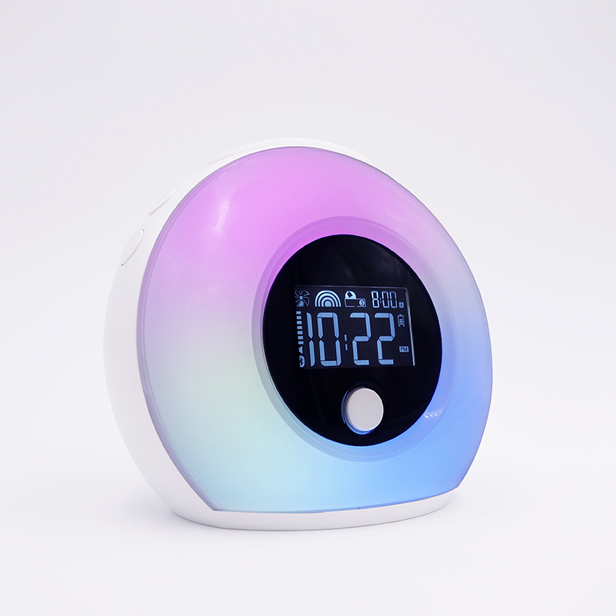 Amazon Best Wake Up Light LED Digital Sunrise Touch Light Alarm Clock