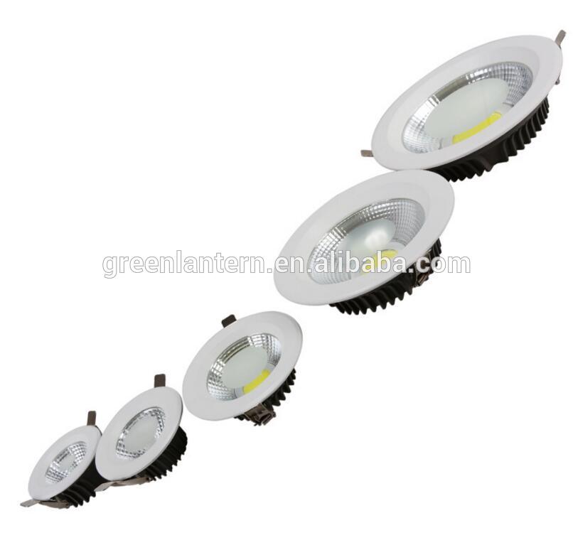 factory price recessed light led downlight COB led downlight 5w 10w 15w 20w 30w 3inch 4inch 5inch 6inch