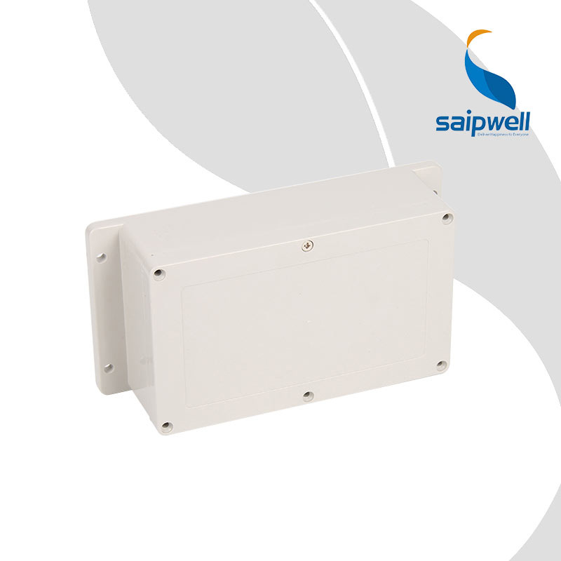 SAIPWELL Y IP66 SP-F1-2R ABS Solar Plastic Electrical Outdoor Use With Fixed Ear Enclosures