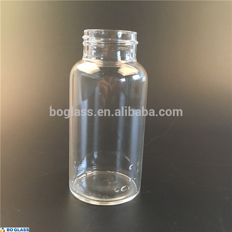 Custom Logo Health Eco-friendly Borosilicate Bottle Drinking Glass Water Bottle