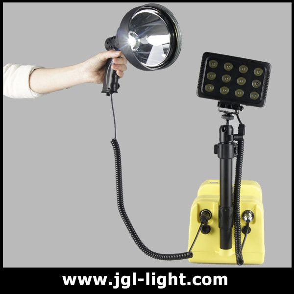 Super brightness Portable marine led search light LED flood light with emergency lamp system