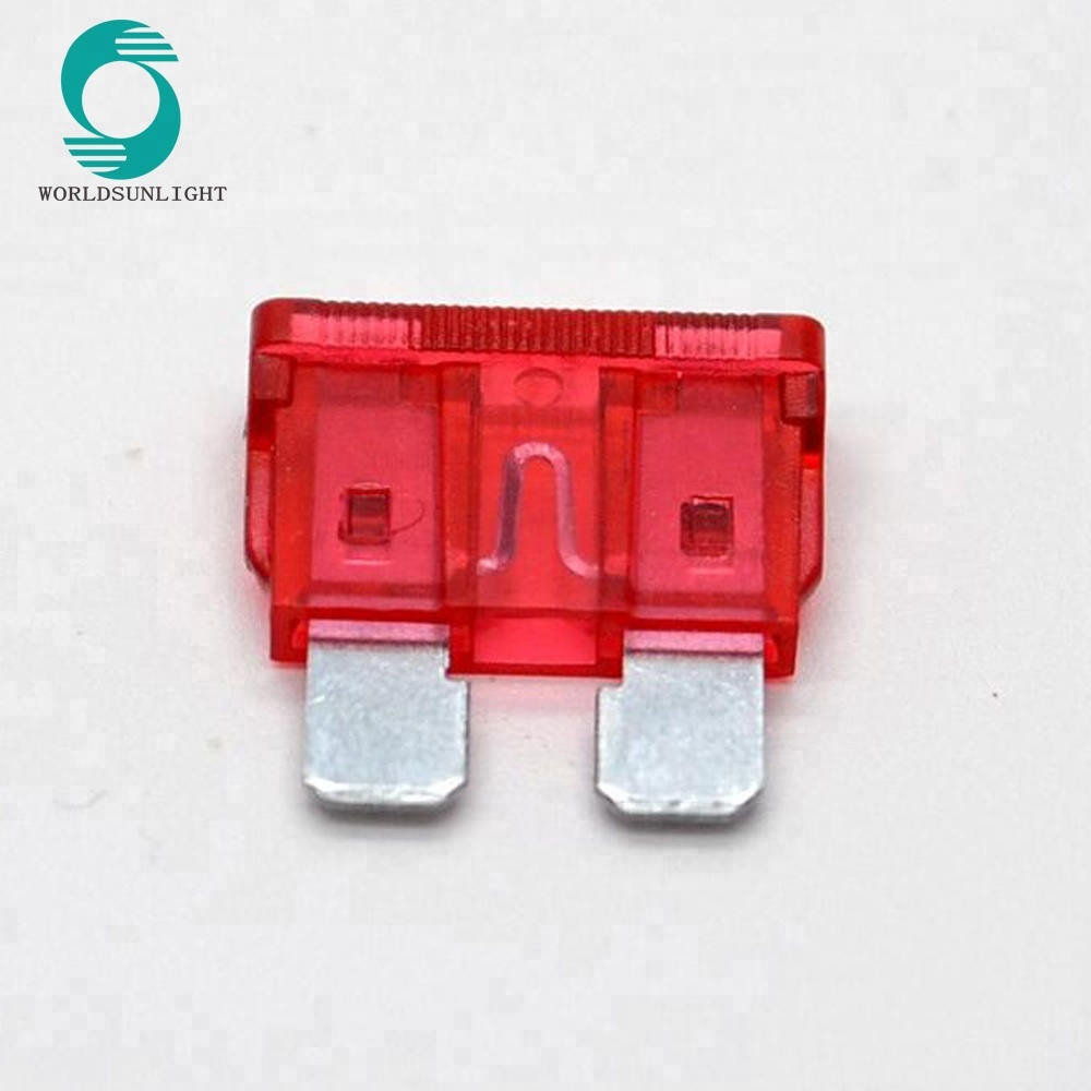 10A Red Safe High Quality LOW VOLTAGE 32V Standard Medium Blade Fuse