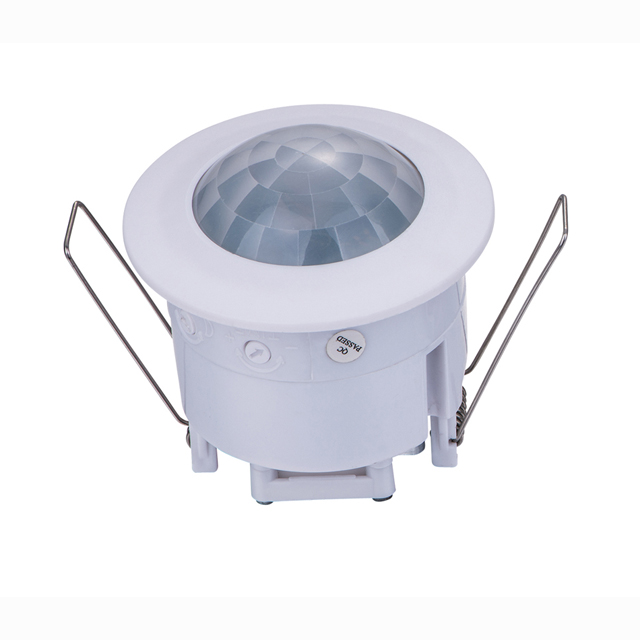 Mini infrared PIR sensor switch recessed mounted PIR motion sensor for light control (PS-SS41)