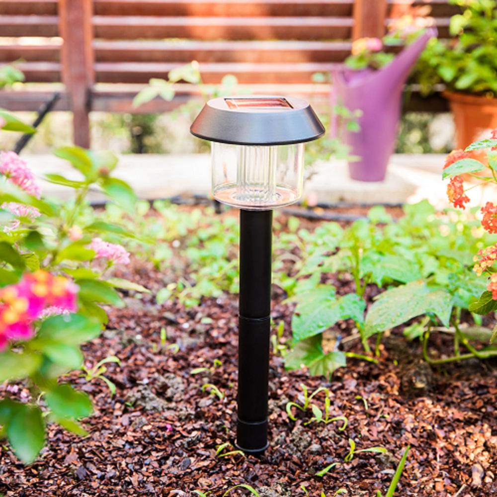 Hot sale great design led garden use solar light XLTD-300-1 plastic	solar path light with super bright