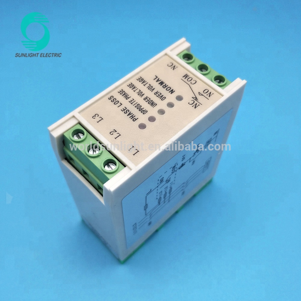 TVR-2000-2 220V Three Phase Voltage monitoring phase failure sequence and phase failure protection relay