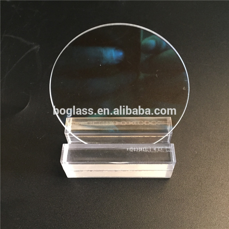 clear optical glass sheet